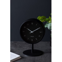 Stolové hodiny Karlsson 5951BK, 15cm